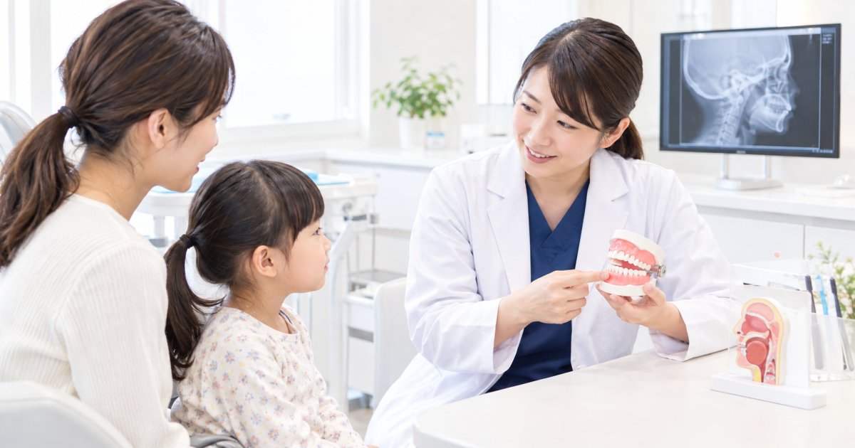 子どもの受け口はなぜ起こる？指しゃぶりや舌の癖との関係
