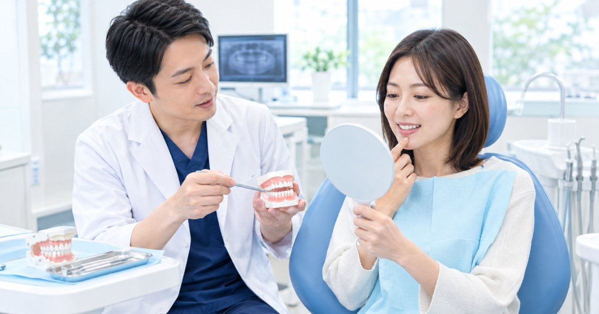 大人の過蓋咬合は、見た目だけで判断できる？